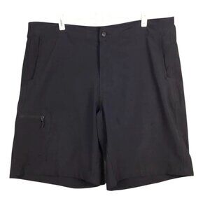 Magellan Mens Flex Shorts L Black Cargo Outdoors Fish Gear Hybrid Sporty Pocket